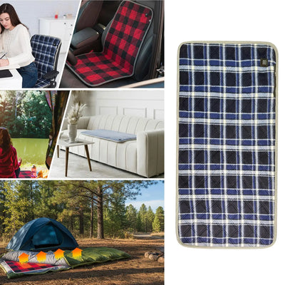 Large 45x90cm USB Heating Pad with 3 Temperature Settings Fast Heating Thermal Cushion for Home Office Car Use