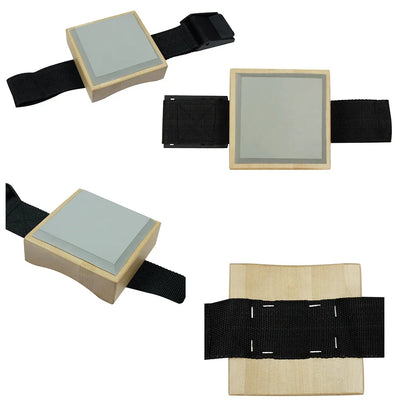 Dummy Drums Tied Legged Drums Solid Wood Drums Tied Legged Drums Beginner's Practice Drums Square Drums Percussion Instruments