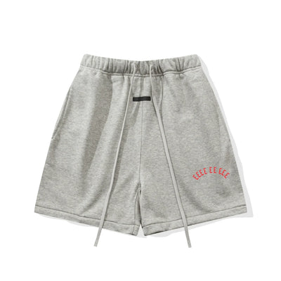 Trend Design Men's T-shirts Arch Letter Logo Streetwear Designer Brand Men's T-shirts Sets