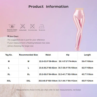 Womens Metallic Shiny Tights Pants High Waist Stretchy Stockings Pantyhose Ballet Yoga Pilates Fitness Sports Workout Leggings