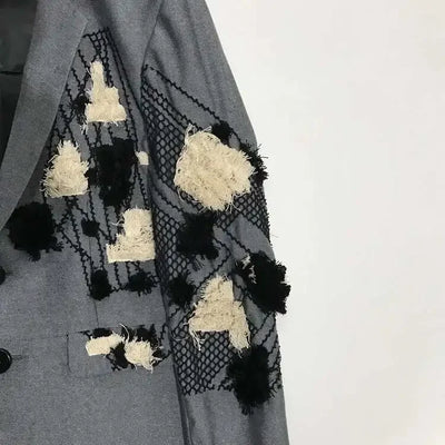 PFHQ Autumn Texture Design Niche Men's Blazers Streetwear Outdoor Patchwork Sports Baggy High Quality Delicacy Suit Coat 21Z1391