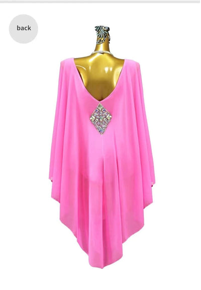 Pink Dress For Women Evening Latin Dance