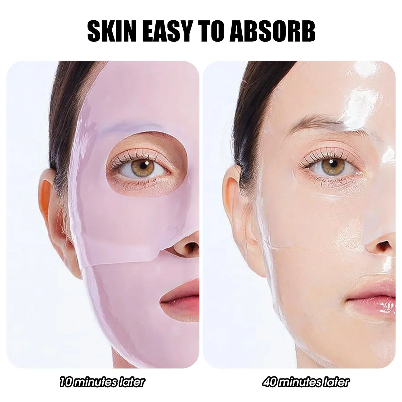 Bio Collagen Overnight Mask Deep Hydrating Moisturizing Shrink Pores Brightening Mask Gentle Refreshing Women Facial Skin Care