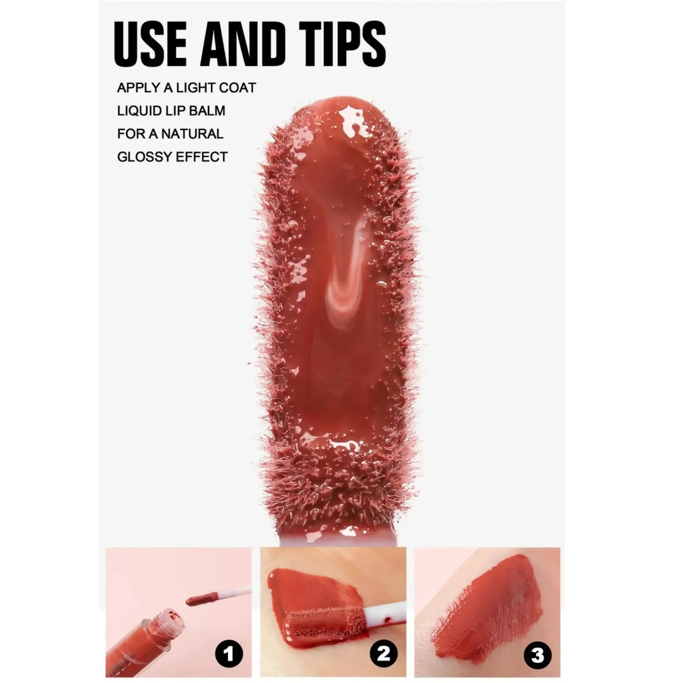 Long Lasting Lip Gloss Vitamin E Infused Plumping Glaze Hydrating Nude Color Liquid Balm Glossy Makeup Shine