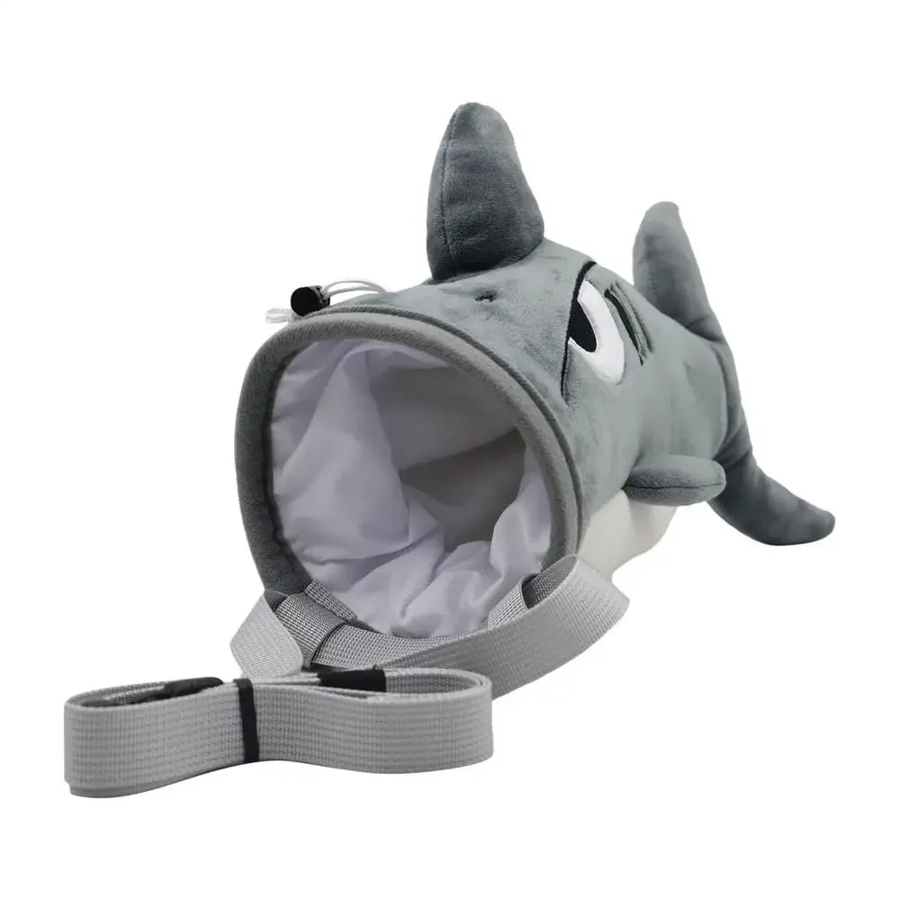 Shark Chalk Bag for Rock Climbing Animal Bouldering Chalk Bag Rock Climbers Gyming Sports Chalk Pouch for Weight Lifting Gym
