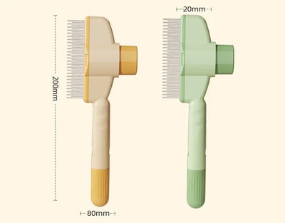 Dog Comb Pet Hair Remover One Button Dogs Brush Self-cleaning Cat Brush Massage Combs for Dog Grooming Brushes for Pet Products