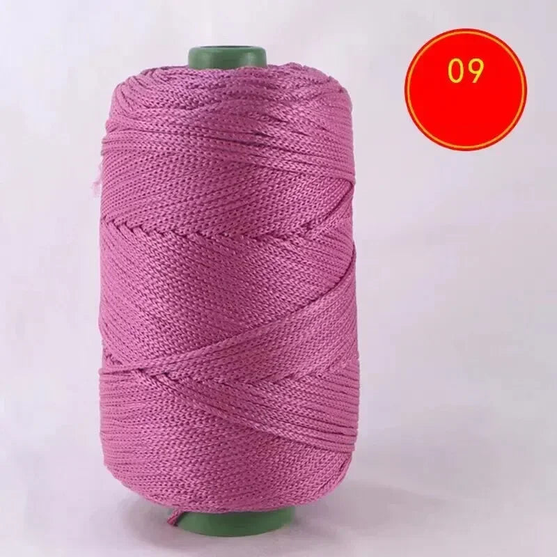 225g Lightweight Ice Silk Thread Handcrafted for Summer Cool Hats, Sun Hats, Storage Baskets, Seat Cushions, Yarn