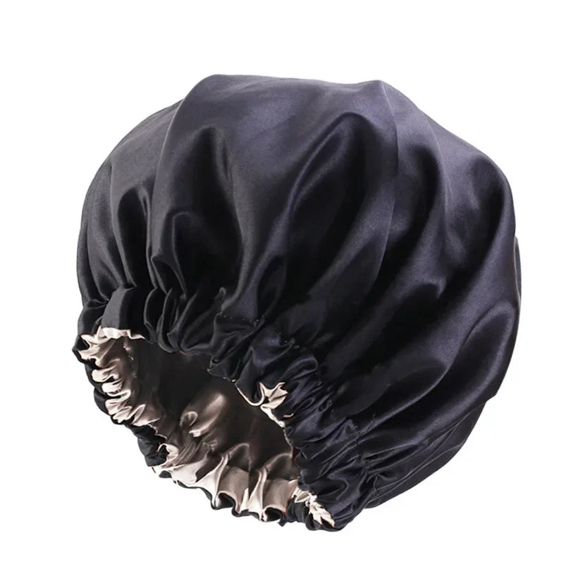 Silk Hair Bonnet for Sleeping Satin Bonnet for Natural Hair Silk Hair Wrap Satin Bonnet Cap Night Sleep Hat Silk Turban