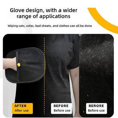 Pet Dog Static Bidirectional Grooming Gloves Reusable Washable Dog Grooming Equipment Multi Functional Pet Product Accessories