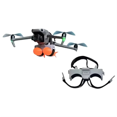 Drone Double Thrower with Light Induction for DJI Mini 4/4Pro (Remote Included) -Y18A