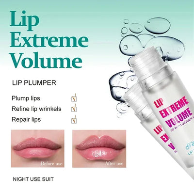Lip Plumper Oil Serum Instant Long Lasting Volumising Essence Oil Repair Lip Fine Lines Increase Elasticity Sexy Big Lip Makeup