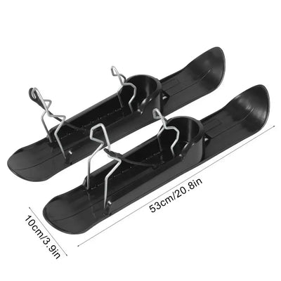 Kids Scooter Snow Sledge Cycling Snowboard Ski Kit Lightweight Snow Sledge Board Set For Scooter For Snowfields Baby Strollers