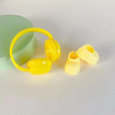 For LABUBU Clothes Handmade Sequins, two-piece tops and trousers labubu accessories Headphones Shoes Accessories (no dolls)