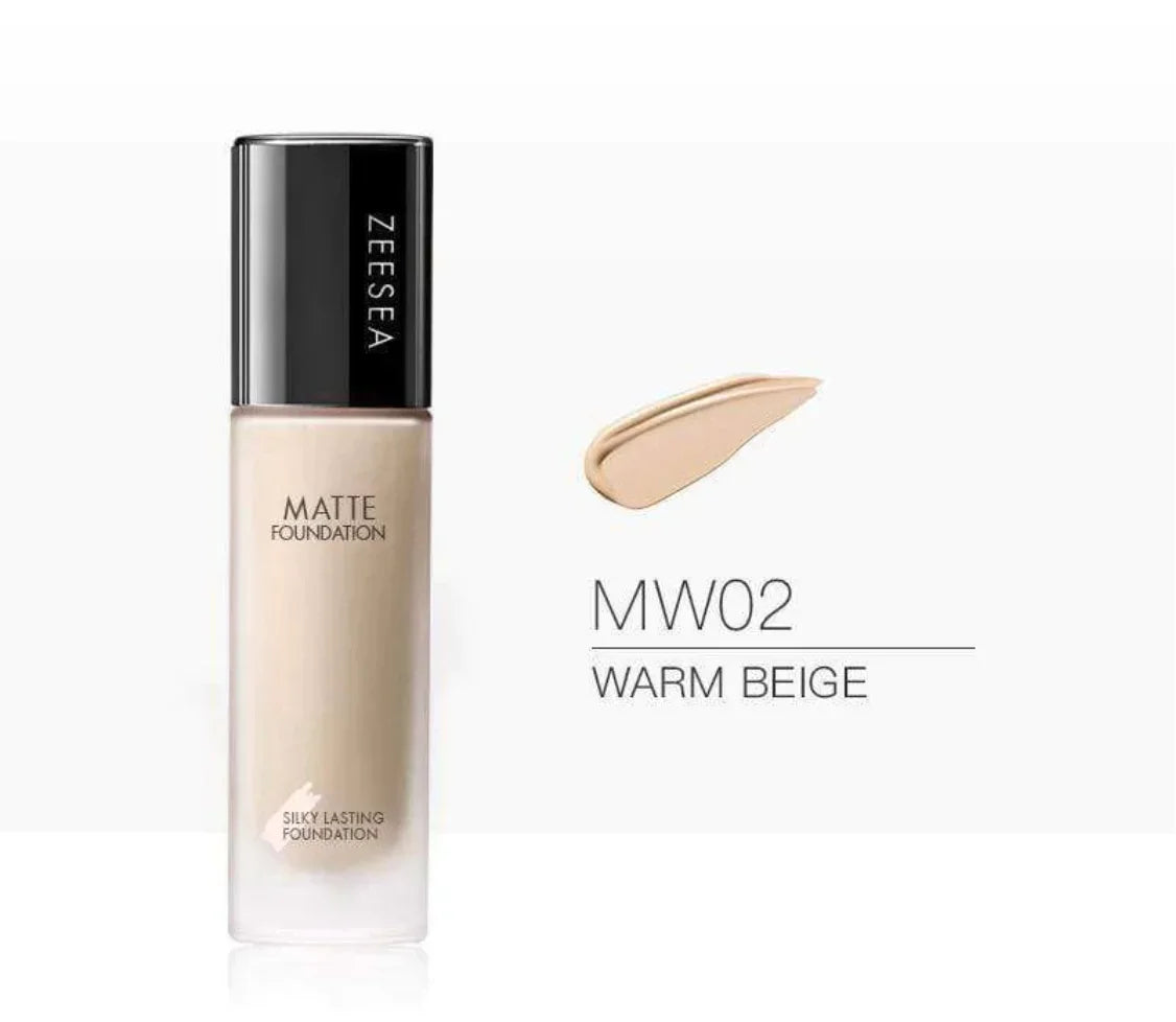 ZEESEA Silky Lasting Liquid Foundation- Hydra & Matte Makeup Concealer Brightening Waterproof BB Cream