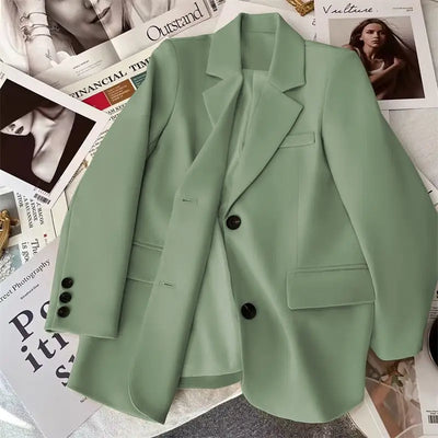 Stylish Trendy Elegant Casual Blazer Women's Autumn Coat