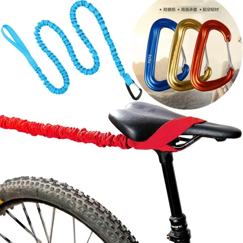 Mountain Bike Tow RopeTraction RopeOutdoor RidingParental Tension RopeBicycle Tow Rope