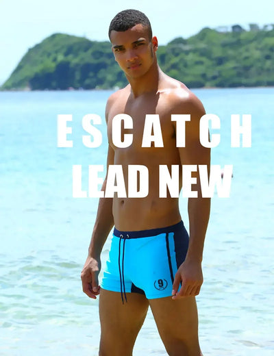 Hot Swimwear Mens Breathable Swimsuits Man Swim Trunks Boxer Briefs Sunga Swim Suits Maillot De Bain Beach Shorts