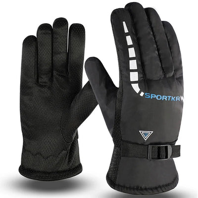 Winter Cycling Gloves Waterproof Antislip Outdoor Sports Ski Cycling Motocycle Warm Gloves Unisex Moto Equipments Accessories