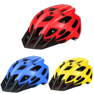 NEW Ultralight Bicycles Helmets Men Mountain Bike Helmet Integ-mold MTB Helmet With led Warning light Cycling Safely Cascos