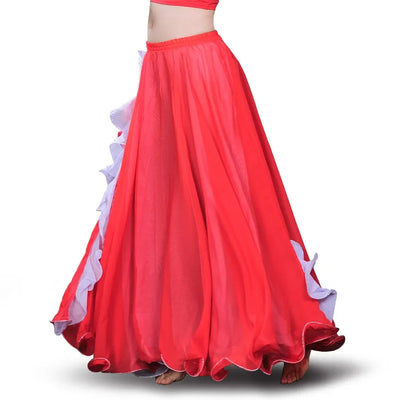 Belly Dance Skirt Undercover Practice Clothing for Women 2024 New Sexy Oriental Dance Half Body Beginner's Big Swing Skirt