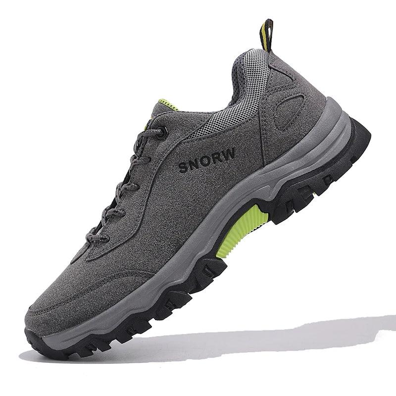 Hiking Shoes For Men Outdoor Mountain Boots Non-Slip Climbing Shoes Trekking Walking Hunting Tactical Sneakers Rubber Boots
