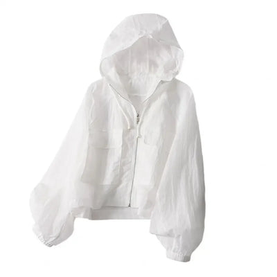 Women Sunscreen Jacket Women's Sun Protection Athletic Hoodie Coat for Running Hiking Cycling Travel Lightweight Uv Jacket