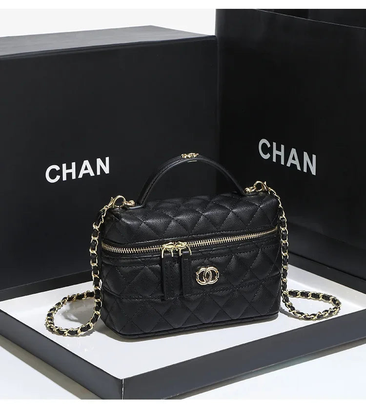 Fashion-Forward Women's Leather Handbag Crossbody Shoulder Bag Designer Inspired Tote Purse for Work and Social Events