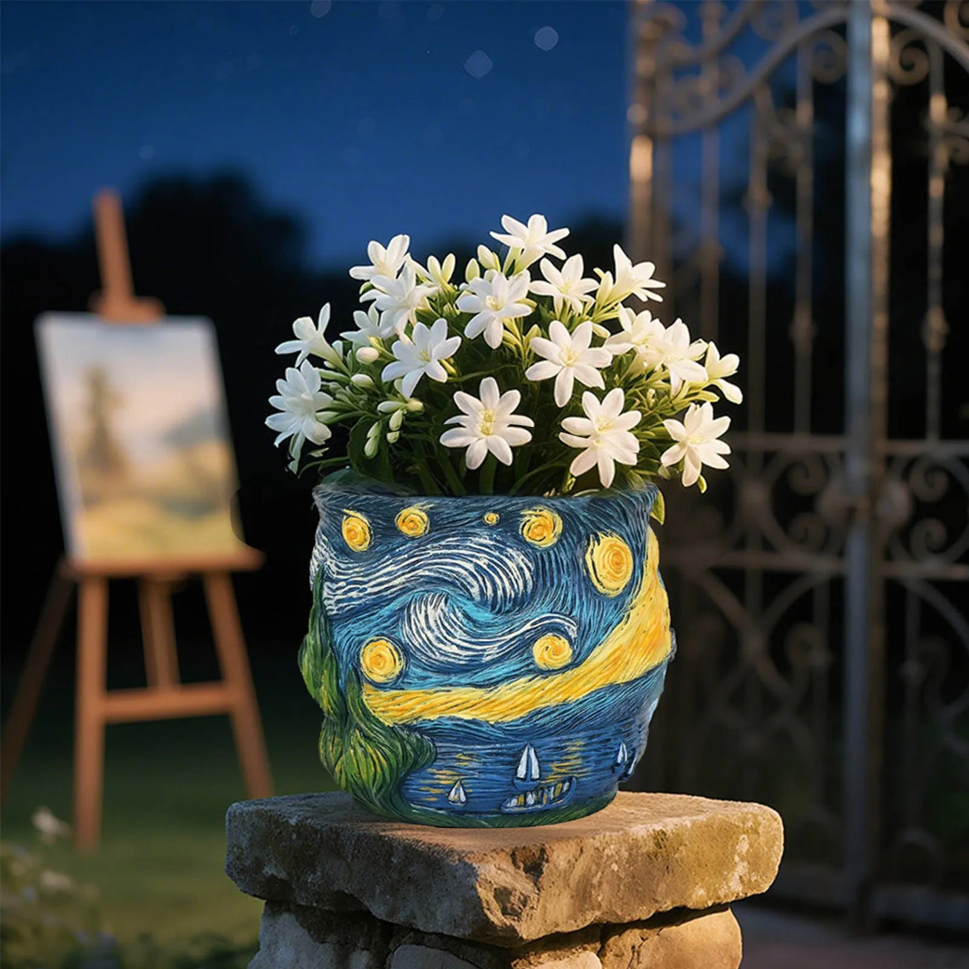 Thanksgiving Flower Pot Creative Garden Flower Planting Tool Balcony Potted Plant Decorative Ornament Festival Gift For Friend