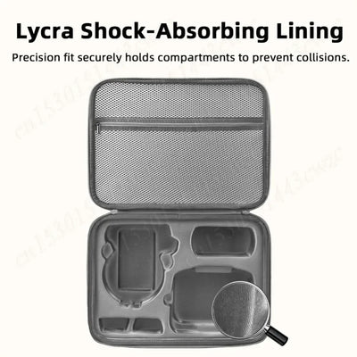 Travel Storage Bag for DJI Flip Drone Portable Carrying Case Shockproof Protective Case Drop-resistant Handbag Protector Case