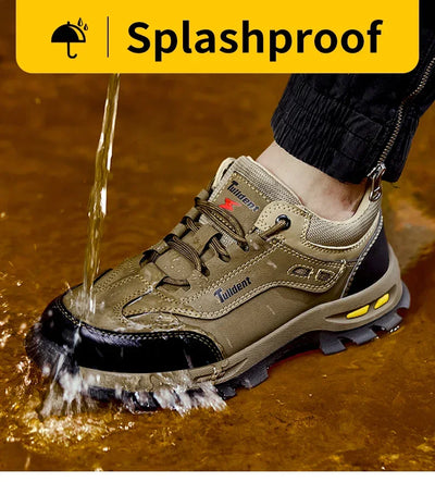 New men's safety shoes, puncture resistant work shoes, men's protective shoes, wear-resistant work boots  Tactical Boots