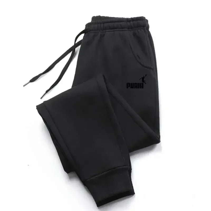 Men's Clothing Trousers Autumn And Winter Men Casual Pants Fashion Soft Sweatpants Jogging Sports Pants 4Colors Brand Logo Print