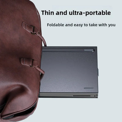 Mini Wireless Folding Keyboard Slim Design Lightweight Bluetooth Keyboard Rechargeable Portable Foldable Keyboard Travel