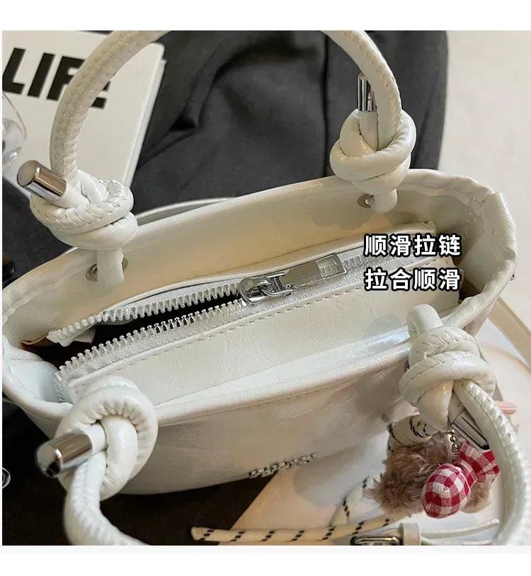 2025 unique women’s handbag designer shoulder purse minimalist bucket & square bag versatile crossbody for work