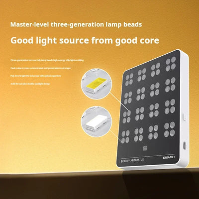 LED Light Therapy Mask - Photon Skin Rejuvenation Device with 7 Wavelengths Anti-Aging, Wrinkle Reduction & Acne Treatment Home