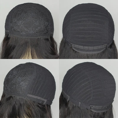 Short human hair wigs Pixie Cut Wigs Human Hair For Black Women With Bangs Brazilian Virgin Hair Cheap Wig machine made