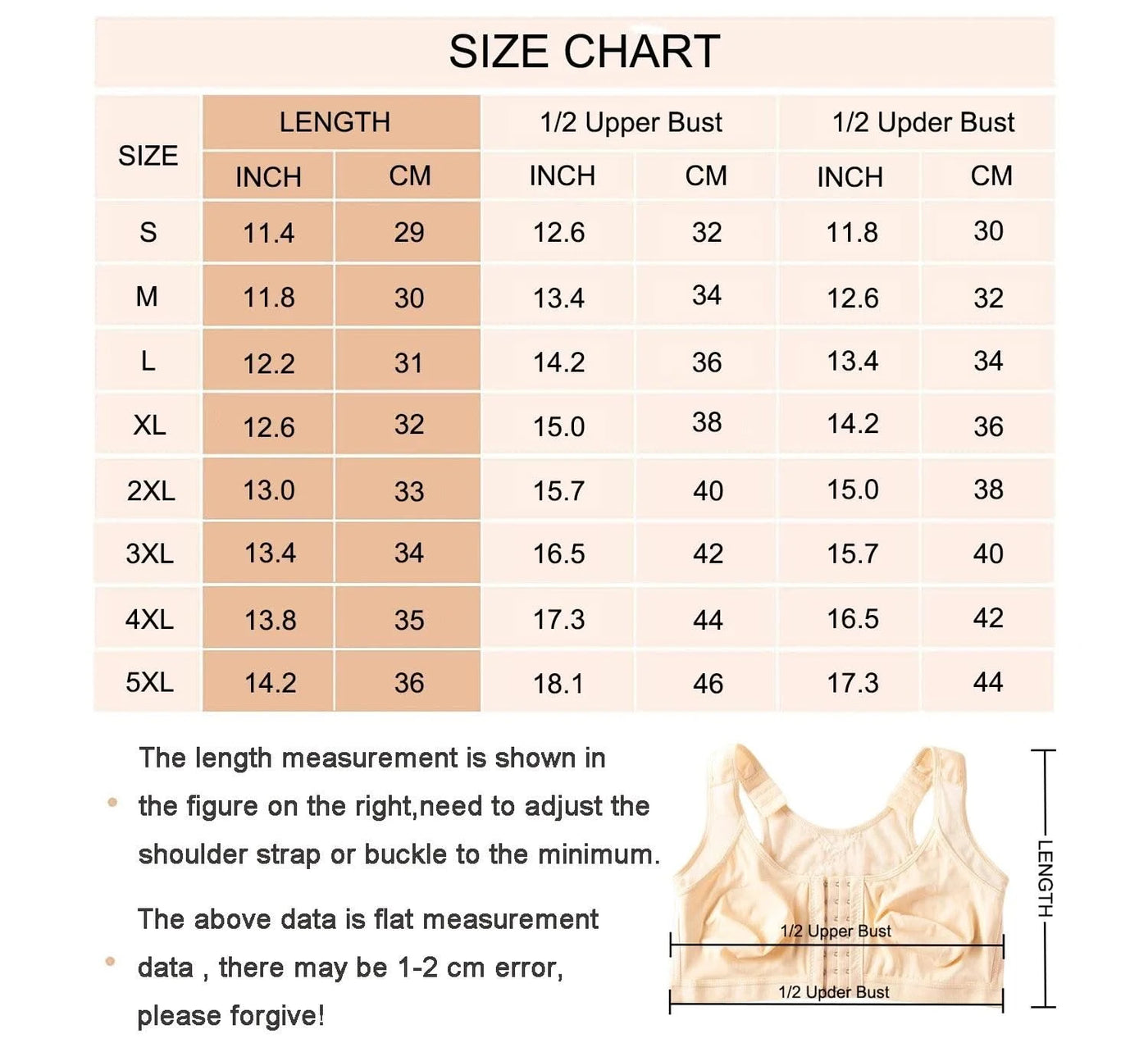 Front Closure Posture Bra Women