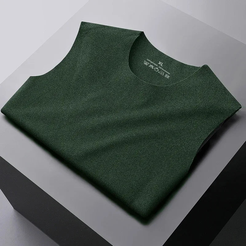 Men's shapewear tight fitting vest underwear seamless waist training vest abdominal control weight loss shapewear