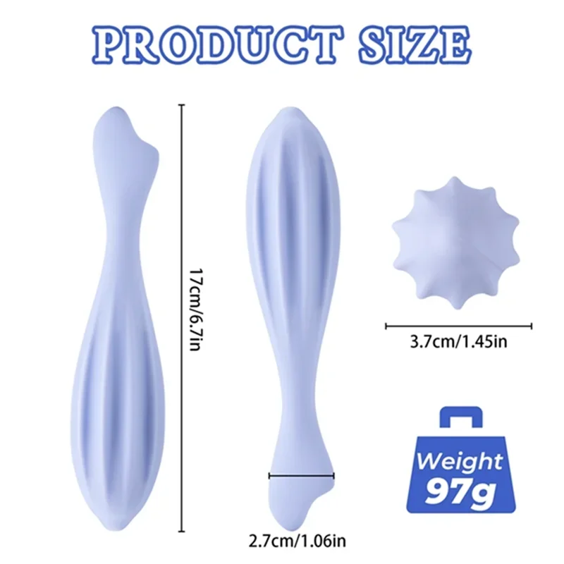 AA20-Facial Massage Roller Silicone Face Massage Tools Face Roller Skin Care For Shapes Body & Face Curves Reduces Tiredness