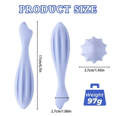 AA20-Facial Massage Roller Silicone Face Massage Tools Face Roller Skin Care For Shapes Body & Face Curves Reduces Tiredness