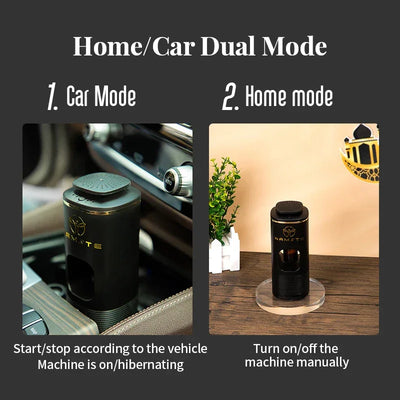 Car Aroma Diffuser Covers 50m³ Essential Oil Diffuser Low Noise Air Freshener Purifier Aroma for Home Appliance Small Places