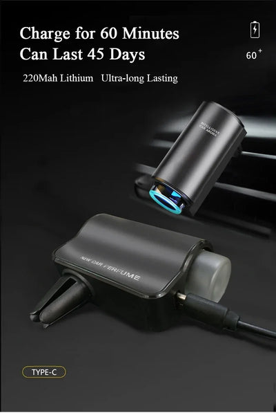 car perfume Air Freshener Essential Oil Fragrance Diffuser Smell Distributor Car Aroma Scent Diffuser Machine car accessories