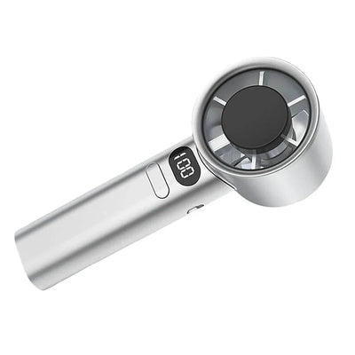 Portable Hand Fan 120 Wind Speeds Mini Bladeless Handheld Fan USB Rechargeable Personal Highspeed Fans Electric Eyelash Fan