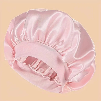 Satin Bonnet Hair Bonnet for Sleeping Silk Bonnets for Women with Elastic Soft Band for Hair Care Night Hair Care Accessories