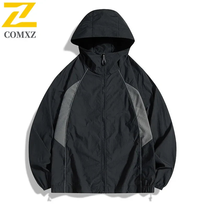 Summer Sun Jackets Men's Outdoor Cycling Clothing Quick Dry UV Skin Coat Women Sports Sun Protection Hiking Camping Windbreaker