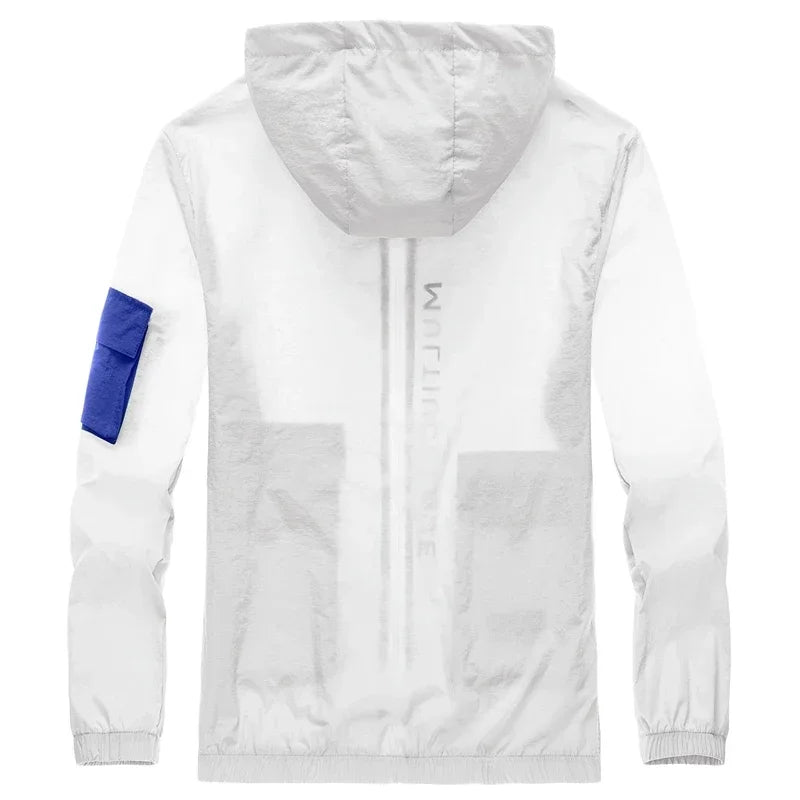 New Summer Hooded Jacket Men Women Waterproof Sun Protection Clothing Fishing Hunting Clothes Quick Dry Skin Windbreaker Coats
