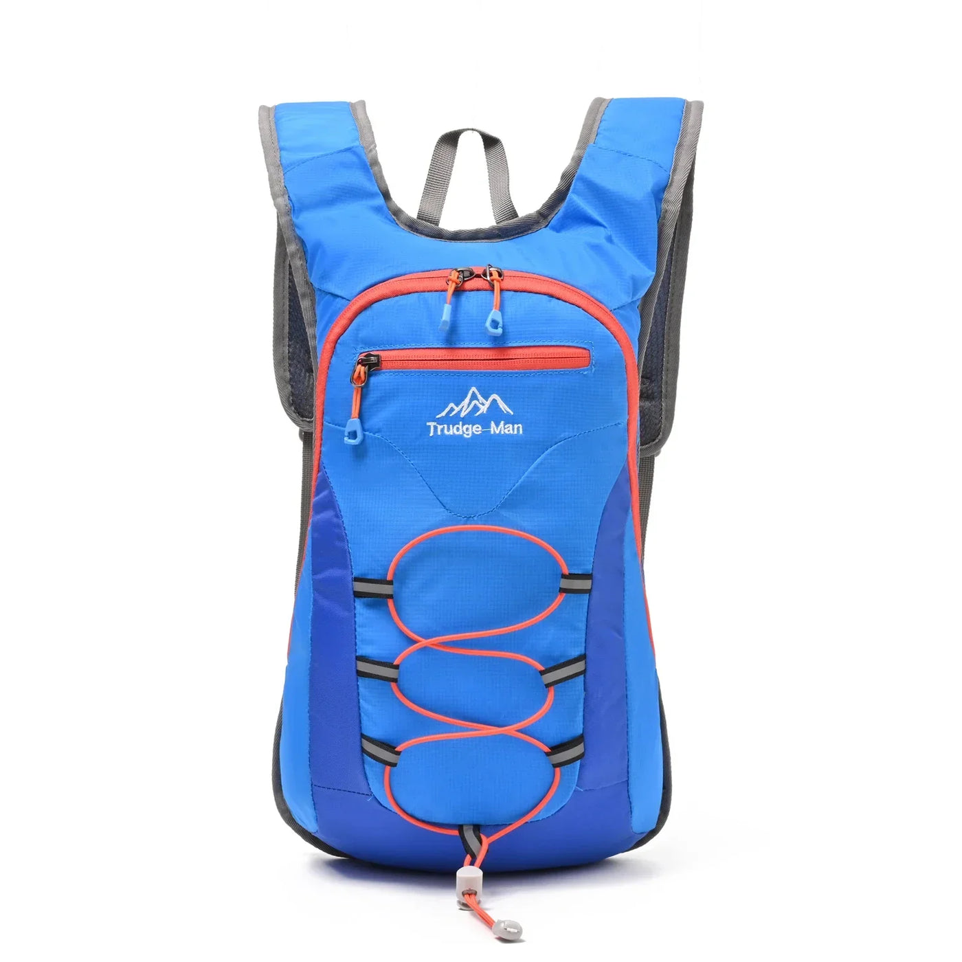 Multifunctional backpack suitable for hiking, mountaineering, and off-road cycling - featuring adjustable shoulder straps and ch