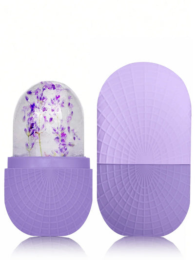 Face and Eye Ice Roller, Face Beauty Ice Roller, Facial Ice Massage Beauty Silicone, Reusable Leakproof Skin Care Tool