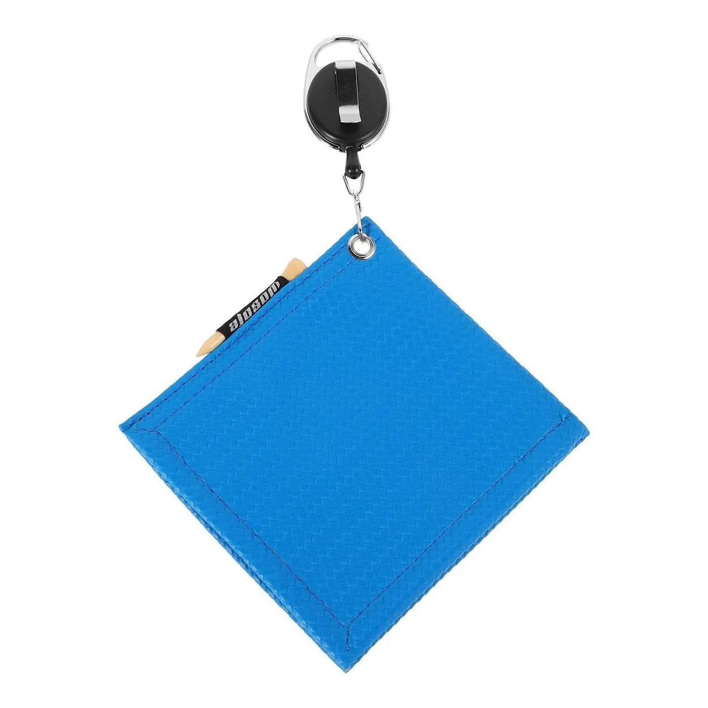 1PC Golf Club Wipes Cleaning Towel Portable Retractable Rope Soft PU Material Accessories Women Tools Kit