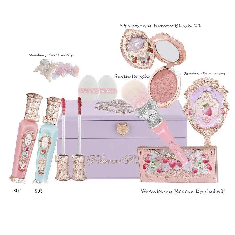 Women’s professional makeup kit – full eyeshadow blush lip set
