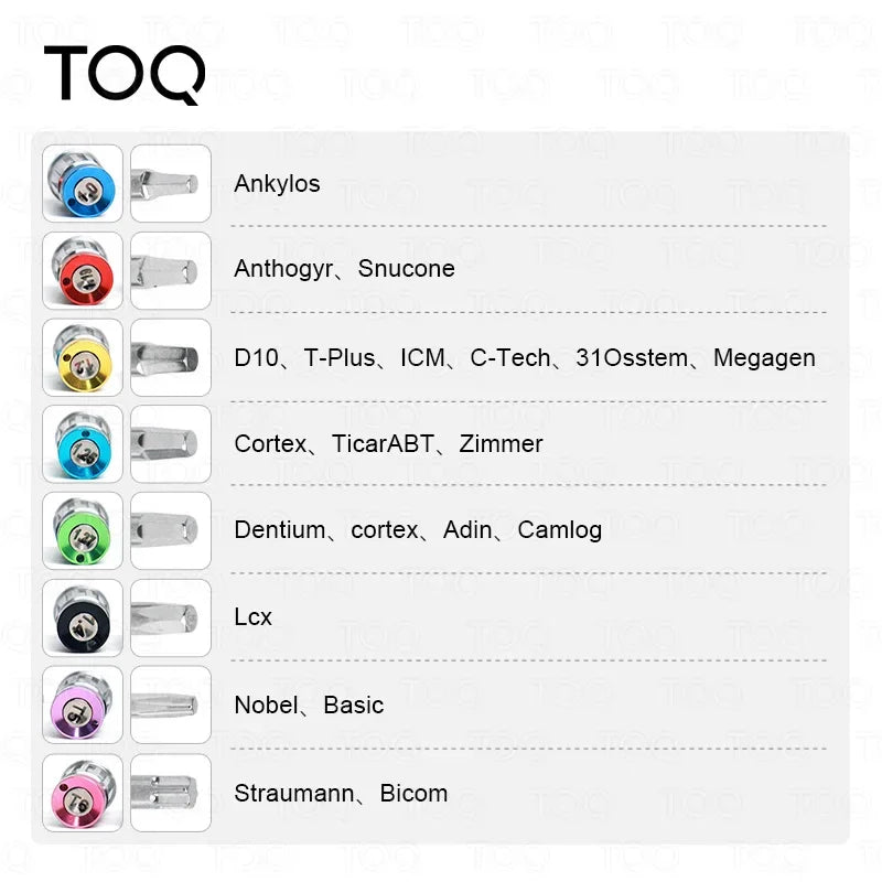 Dental Universal Implant Torque Screwdrivers Wrench Kit 10-70NCM Ratchet Drivers Dentistry Implant Repair Tools prosthetics